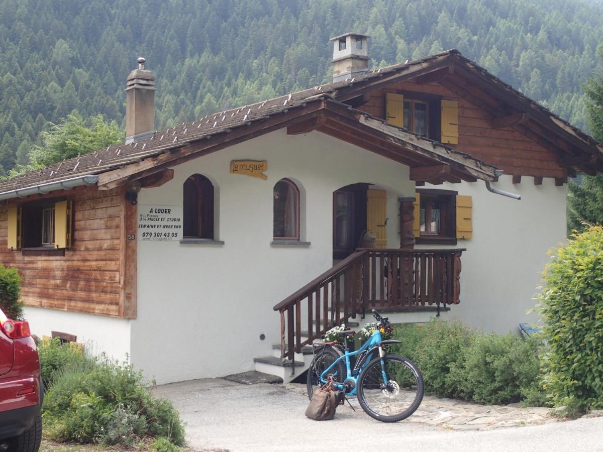Chalet Le Muguet Villa Ovronnaz Exterior photo